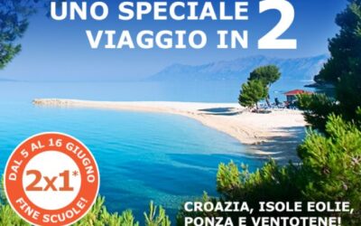 Snav: Croazia, Eolie, Ponza, Ventotene – speciale 2×1 fino al 16 giugno 2019