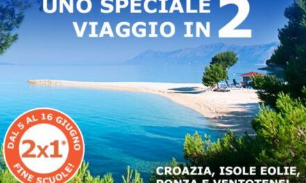 Snav: Croazia, Eolie, Ponza, Ventotene – speciale 2×1 fino al 16 giugno 2019