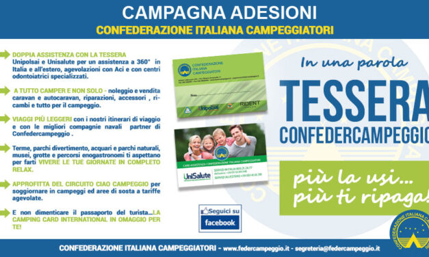 Campagna “adesioni” confedercampeggio