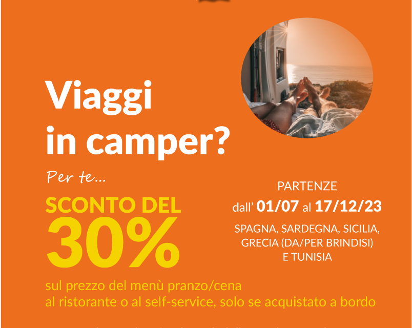 SOLO PER VOI “CAMPER & MEALS”